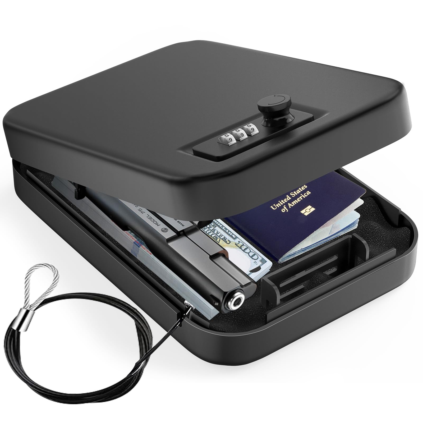 Home Security Items - Security Safe Box Personal Safe with