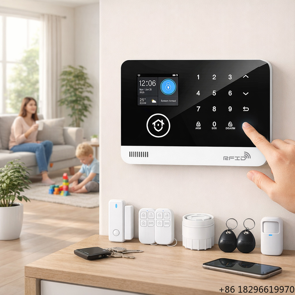WiFi GSM Smart Home Alarm Secu - огляд і ціна Home Security Battery Replacement