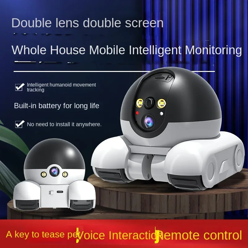 2MP IP Camera 5G WiFi Smart Ho - огляд і ціна Home Security Robot