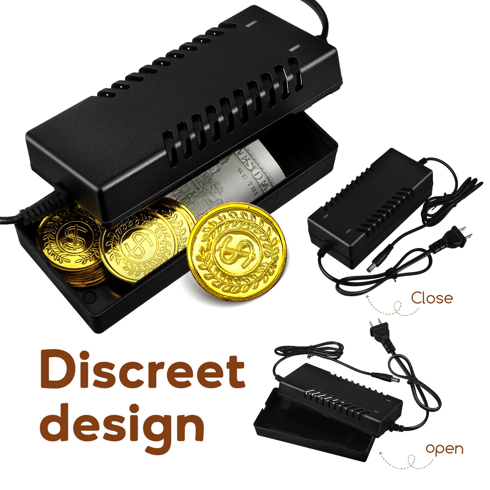 Hidden Money Box Fake Charger  - огляд і ціна Home Security Box