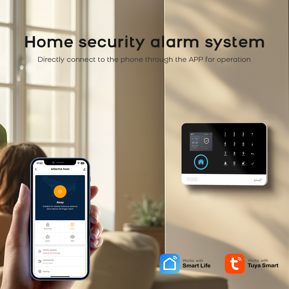 4G GSM Wifi Wireless Home Alar - огляд і ціна Home Security Front Door Camera