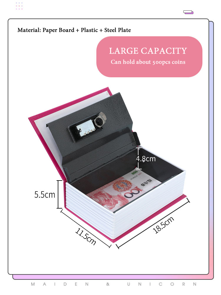 Size S Password Hidden Book Sa - огляд і ціна Home Security Box