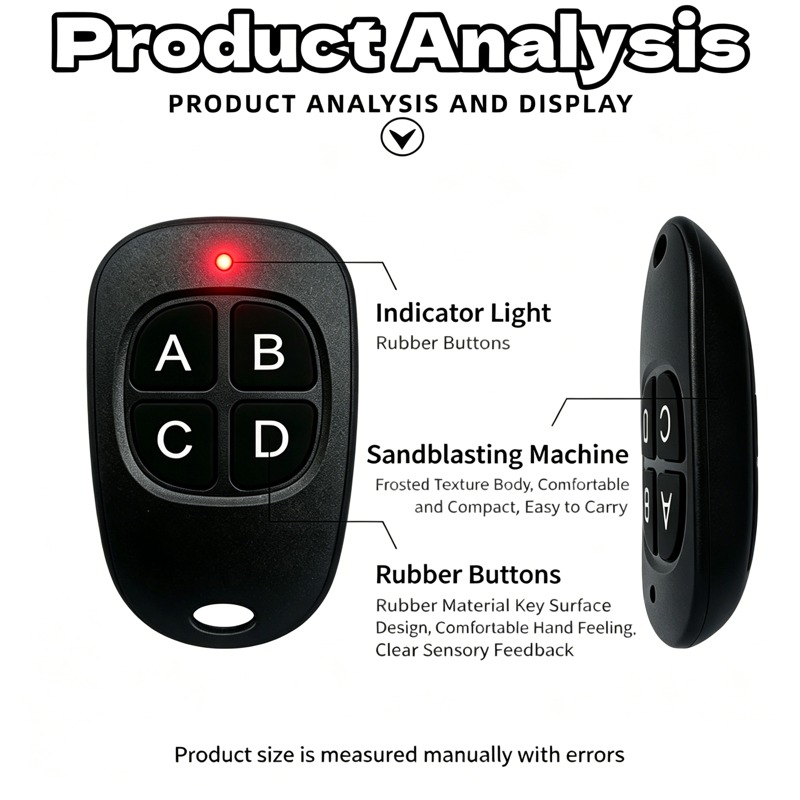 433MHz Remote Control Learn Re - огляд і ціна Home Security Front Door Camera