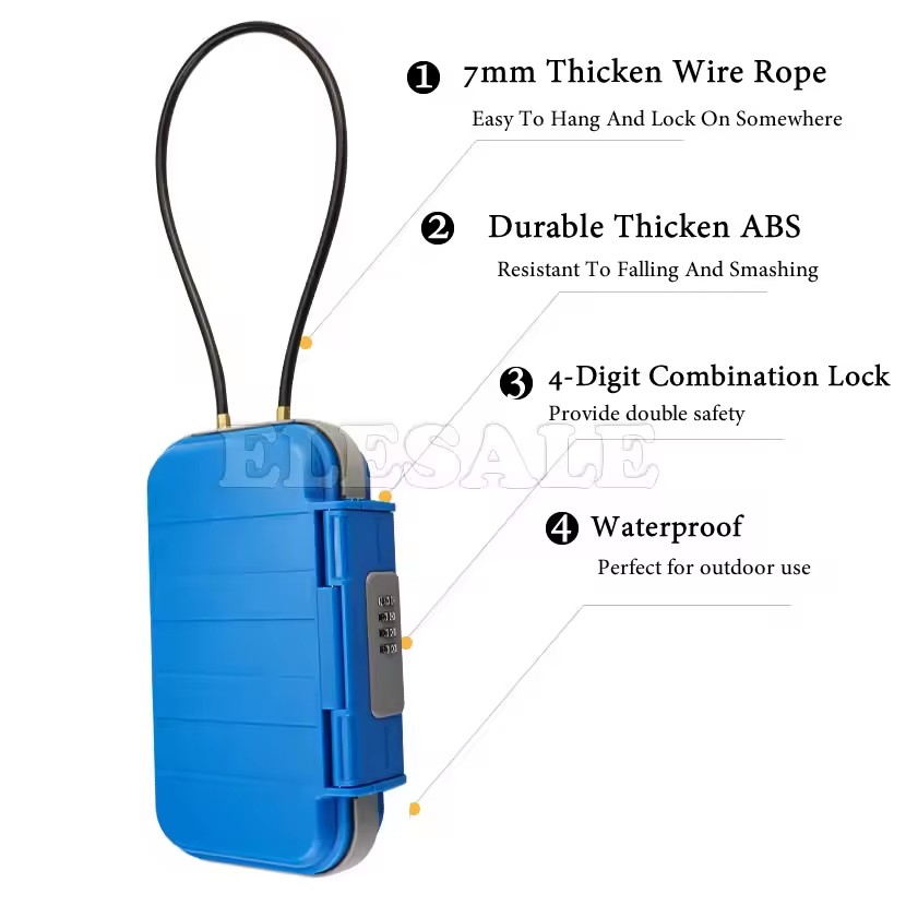 Creative Portable 4-digit Comb - огляд і ціна Home Security Box